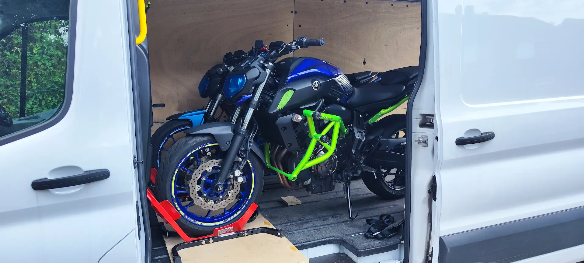 motorcycle transport service