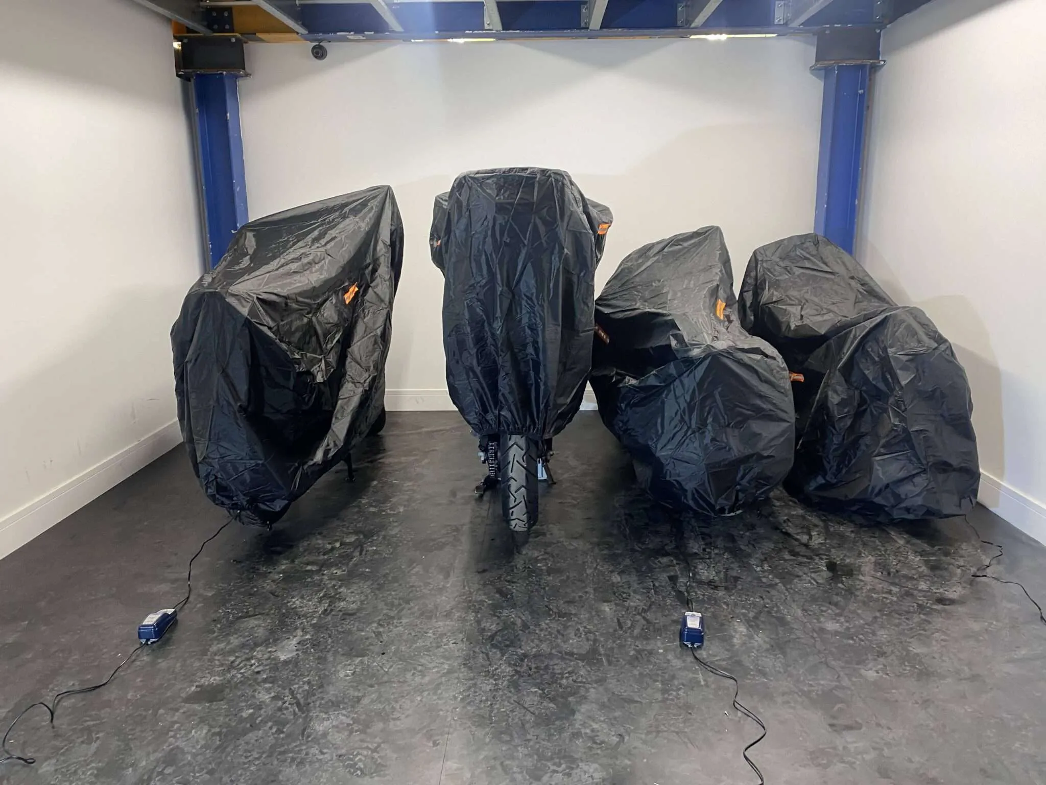storage for motorbikes